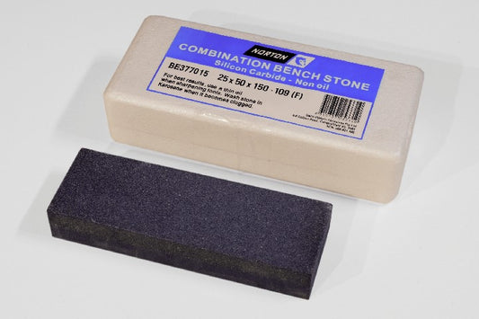 NORTON 109 Sil Carbide 6" x 2" (150 x 50mm) NON-O/F Combo Stone
