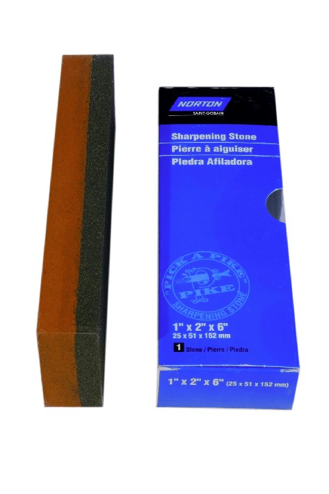 NORTON IB6 Al Oxide 6" x 2" (150 x 50mm) O/F Combo Stone
