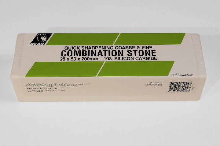 NORTON 108 Sil Carbide 8" x 2" (200 x 50mm) O/FStone Combo Stone
