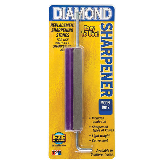 DIAMOND FIXED ANGLE SHARPENING STONE Purple Medium (400 Grit) – K012