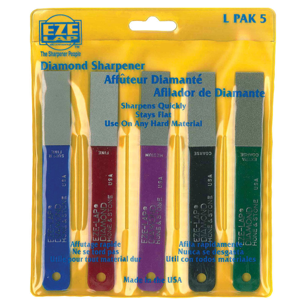 DIAMOND HONE & STONE SET OF 5 - LPAK5