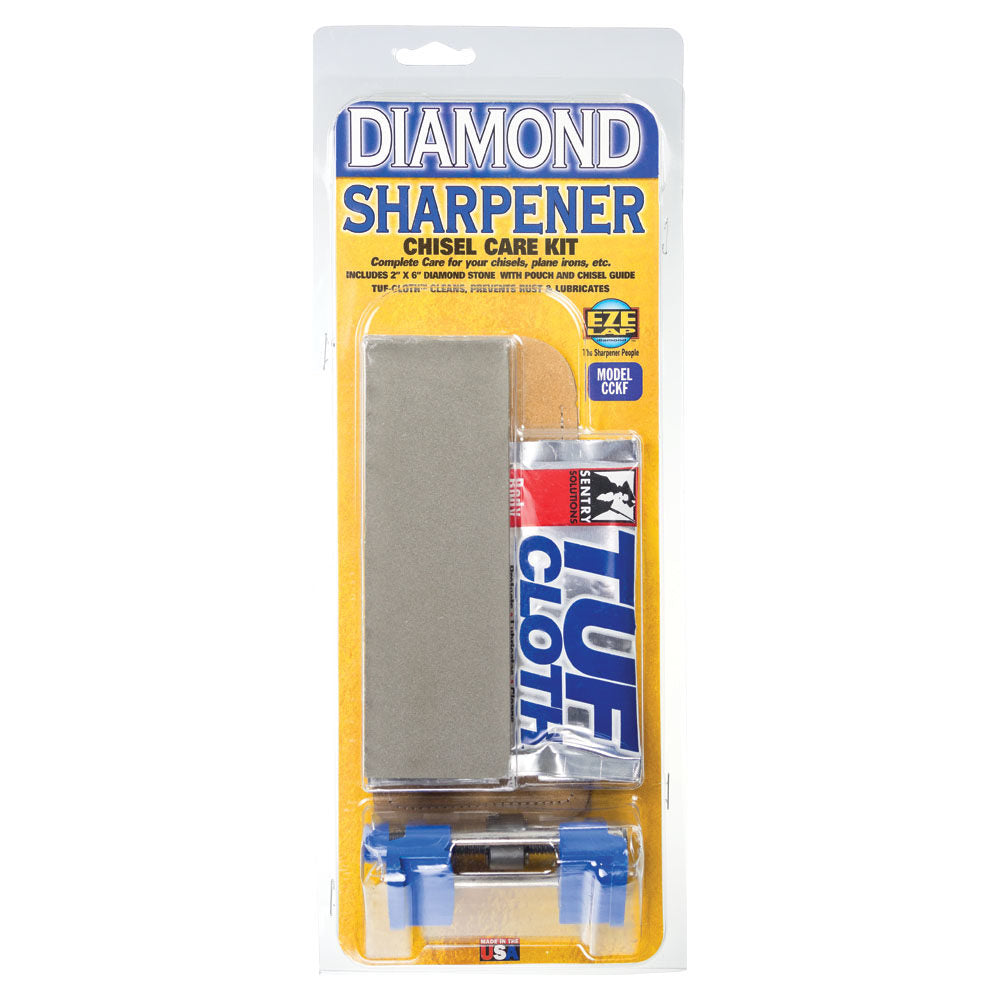 DIAMOND CHISEL CARE KIT 50x150x6mm Diamond Plate Chisel Guide - CCKF