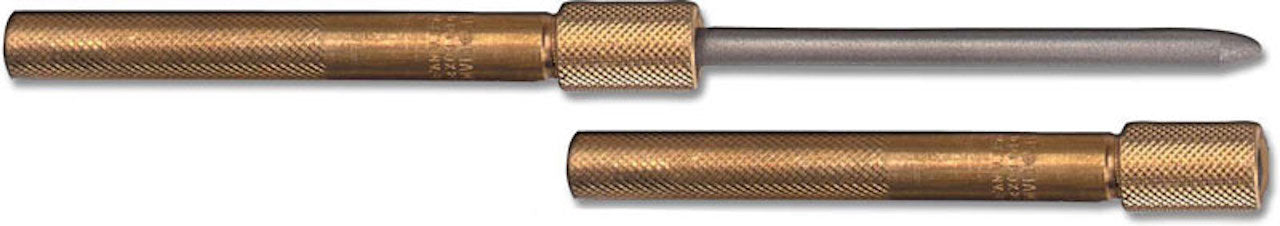 DIAMOND ROUND SHARPENER Pocket Size w/Taper Shaft for Serrated Blades PEN STYLE - ST