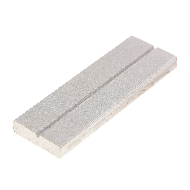 DIAMOND POCKET SUPER FINE STONE 1" x 3"x 1/4" with Fishhook Groove - 21SF