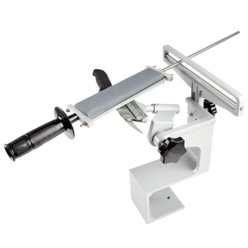 EZESharp Precision Edge Tool Sharpener – Adjustable Angle Sharpening System with Flip-Over