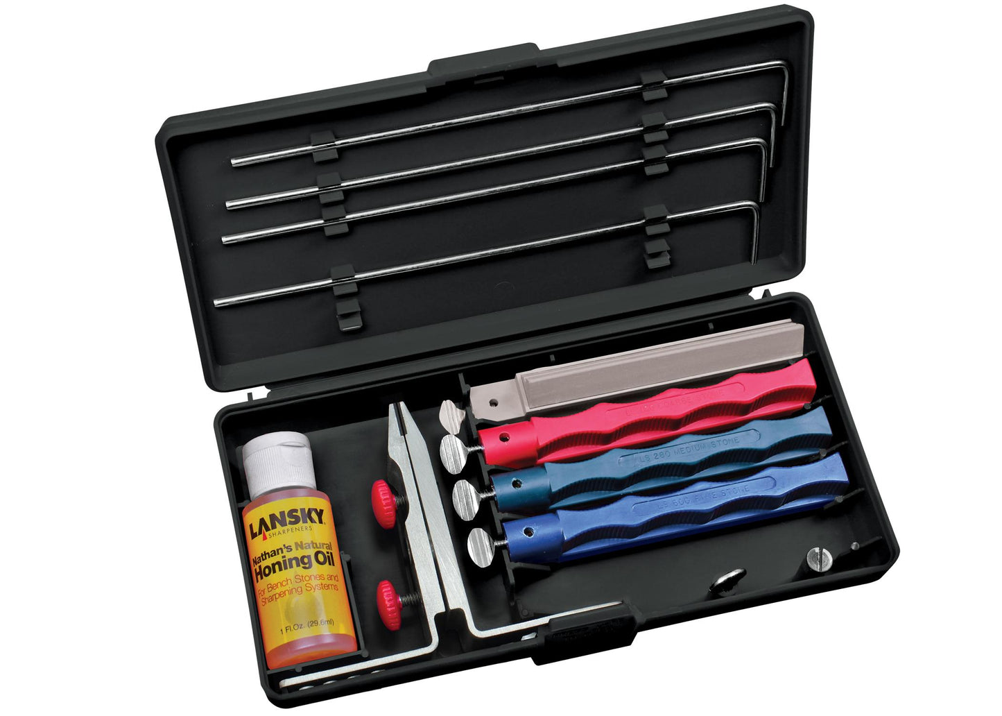 Lansky LKUNV 4-Stone Universal Guided Sharpening System