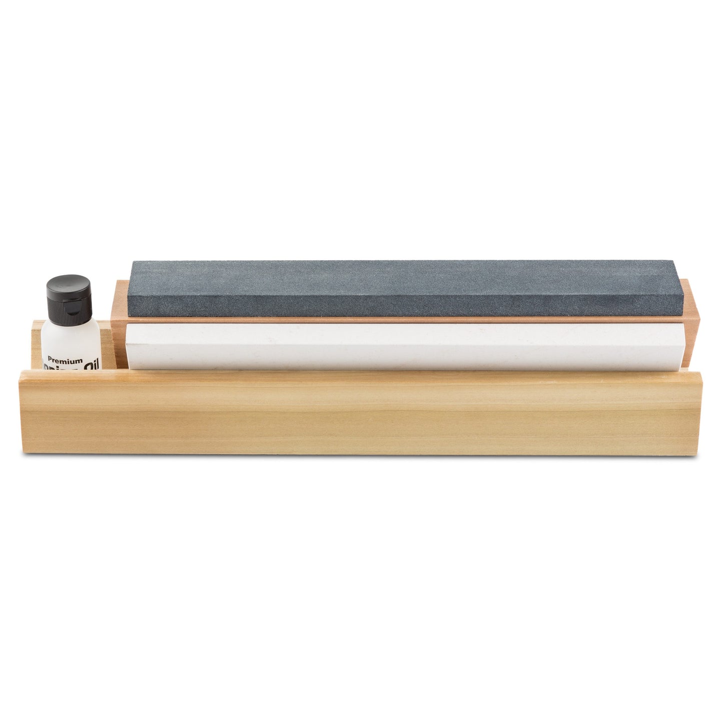 RH Preyda 8″ Tri‑Hone Kit + Sydney Strop Co. Double‑Sided Leather Paddle Strop