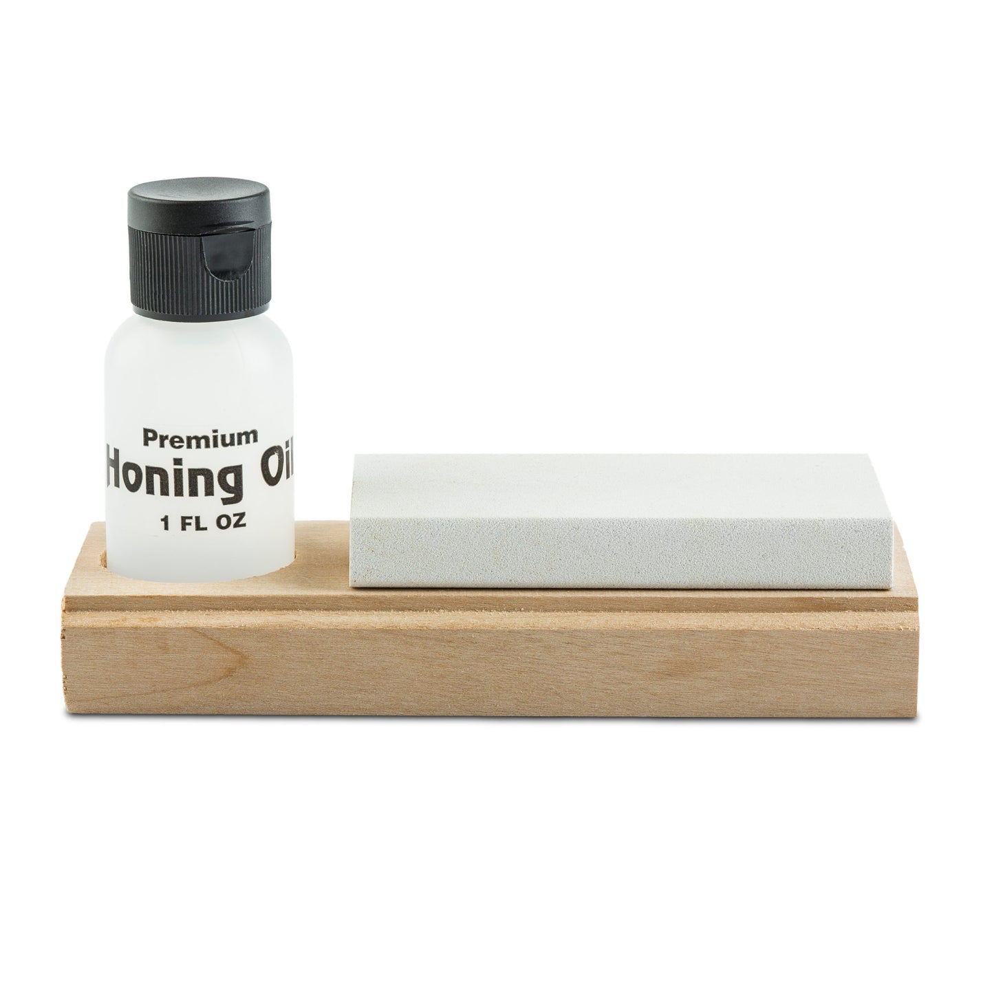 RH Preyda Sportsman 1 Stone Honing Set - Soft Arkansas - 3 1/2" x 1 5/8" x 1/2"