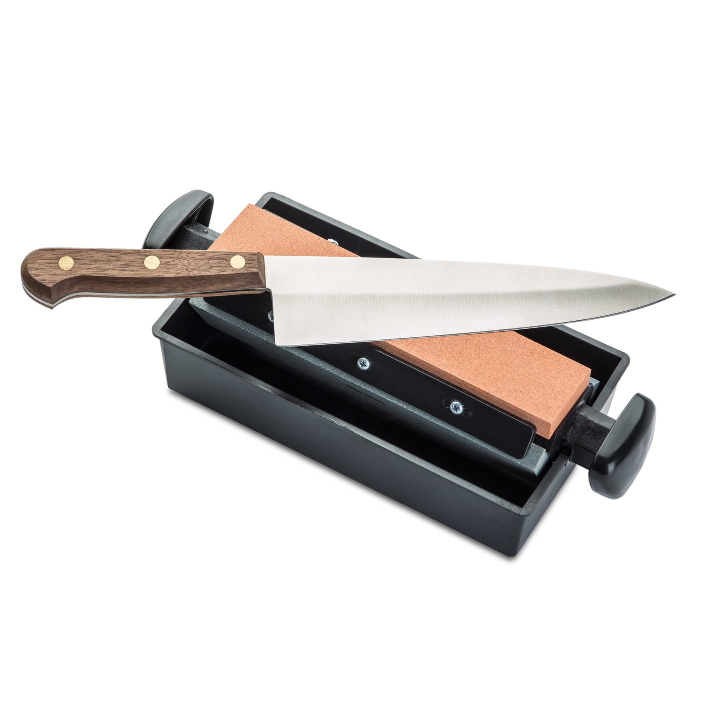 RH Preyda Triad Superior Sharpening System - Fine, Medium & Coarse grit Aluminum Oxide Stones 8" x 1 x 5/8"
