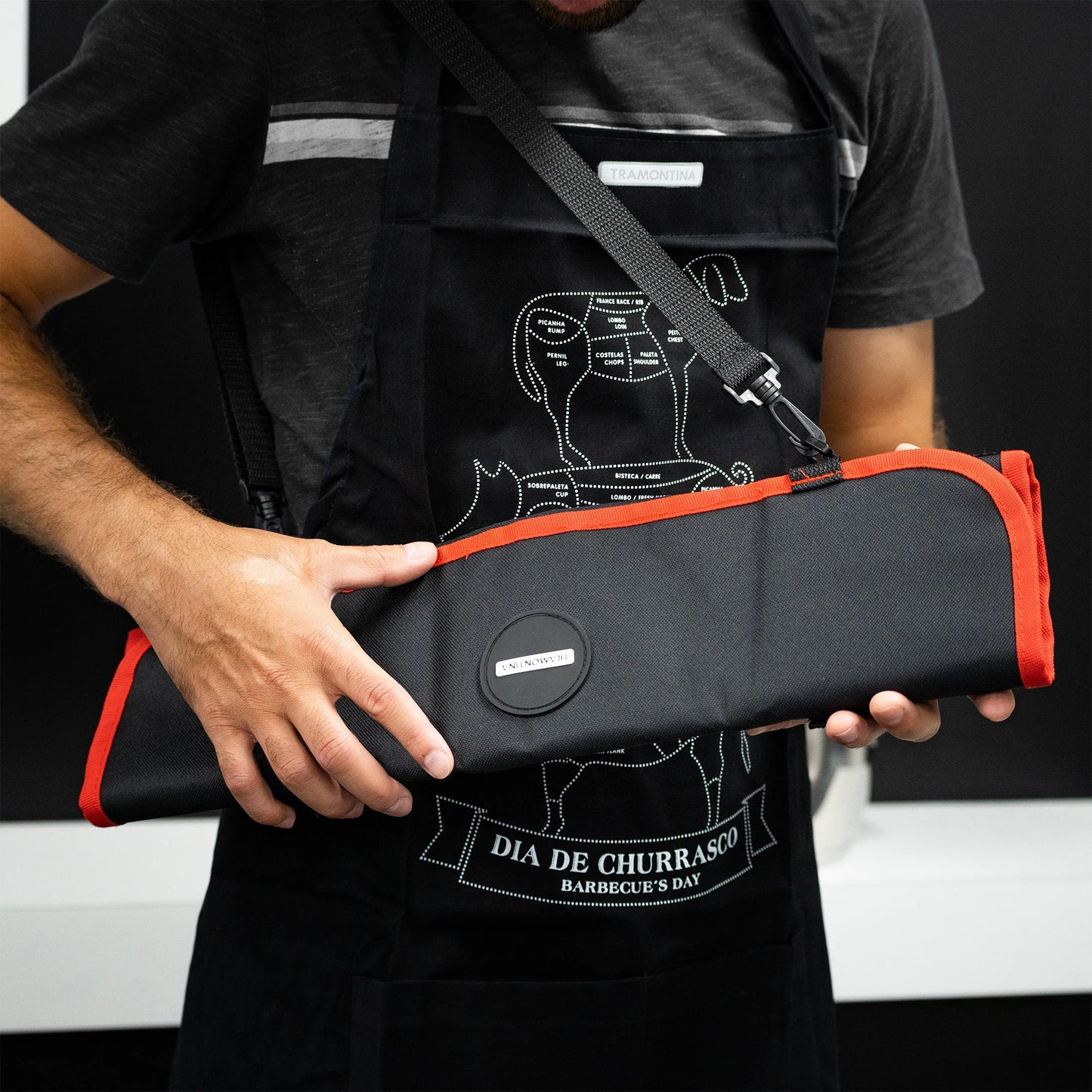 Tramontina 38599/221 Low & Slow 6pce Nylon Wrap Carry Bag ONLY W/Handle