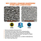 SHARPAL 168H 8" x 3" Dual-Grit Diamond Sharpening Stone with Angle Guide