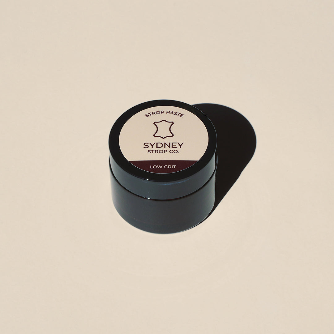 Low Grit Stropping Paste - Made in Australia