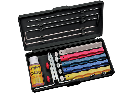 Lansky LKCPR Professional 5-Stone Guided Sharpening System